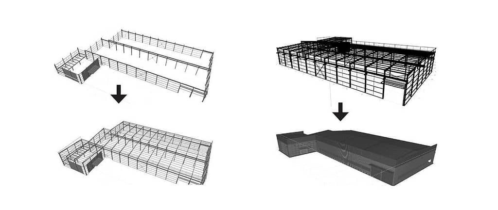 Document de conception d'une usine brésilienne de structures en acier