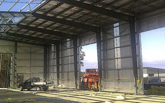 Australisches Stahlbau-Lagerhaus Innenansicht