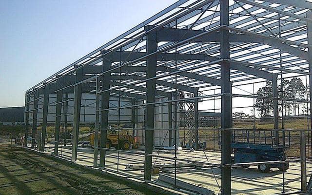 Australian Steel Structure Warehouse Steel Frame