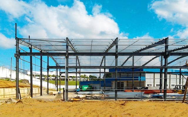 Brazil Steel Structure Factory Steel Frame Structure yythk 1