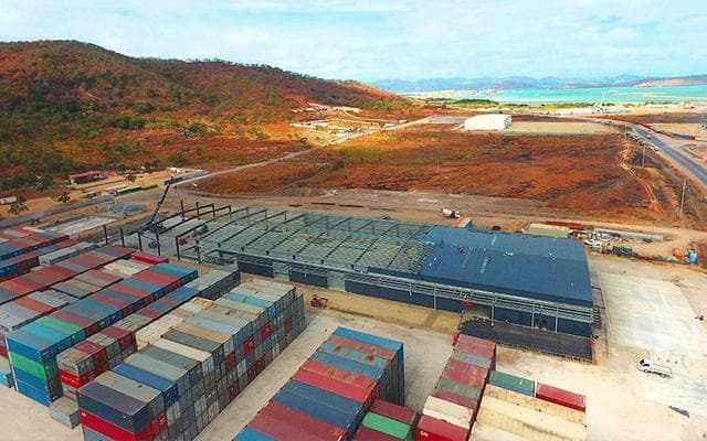 Papua New Guinea Prefabricated Warehouse on Site Co 4