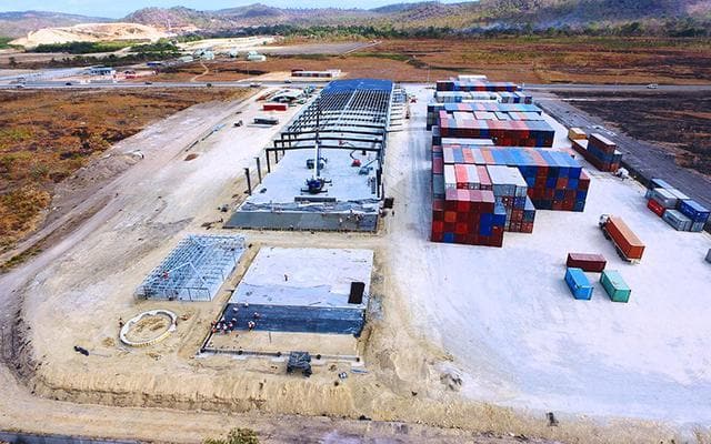 Papua New Guinea Prefabricated Warehouse on Site Co