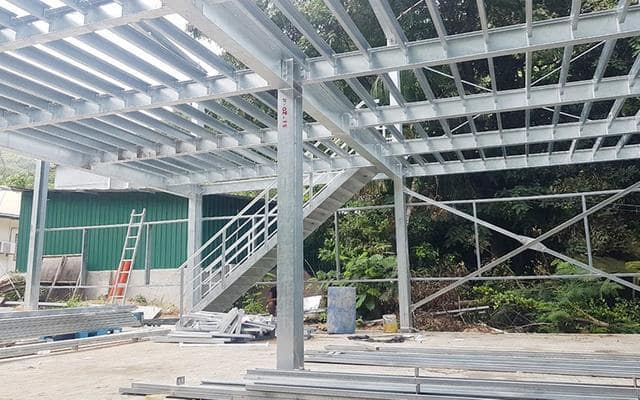 Steel Structure of Fish Processing Workshop In Seyc
