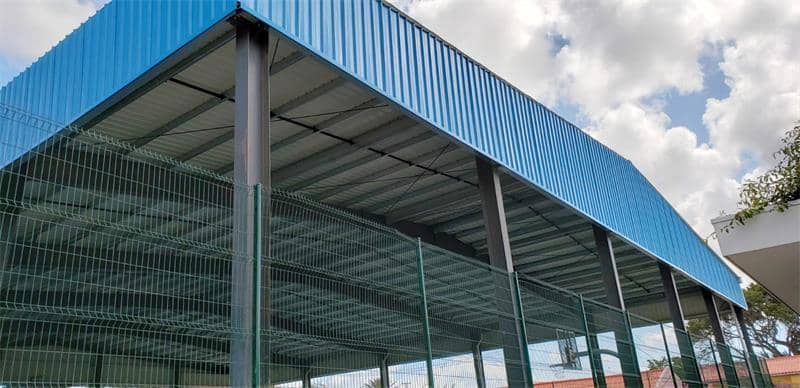 Stade de Curaçao à structure métallique 1