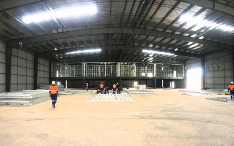 Papua New Guinea Prefabricated Warehouse